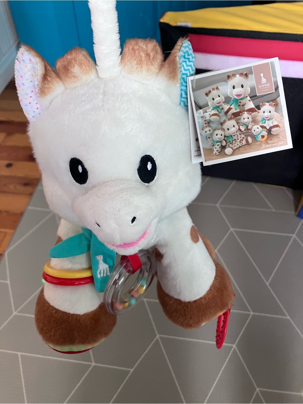 Brand new with tags, Sophie La giraffe plush toy.